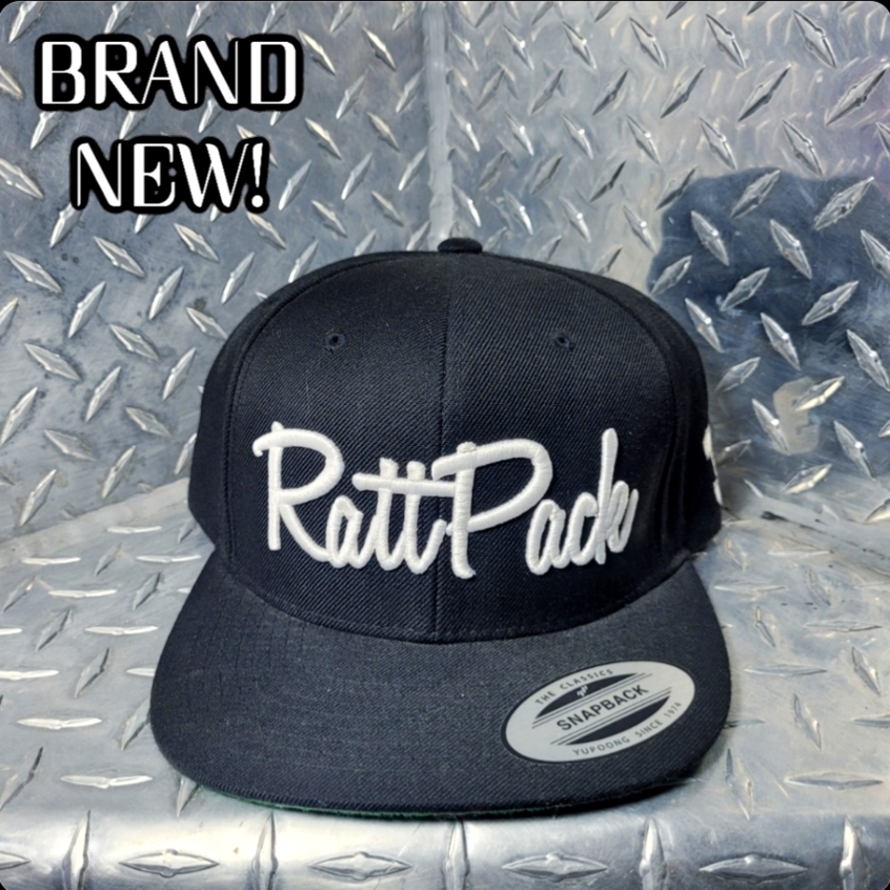 Rare 2016 RattPack Black Snapback Logic